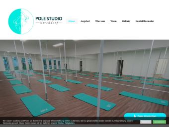 Screenshot von https://polestudio-kirchdorf.at